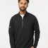 Spacer Quarter-Zip Pullover black