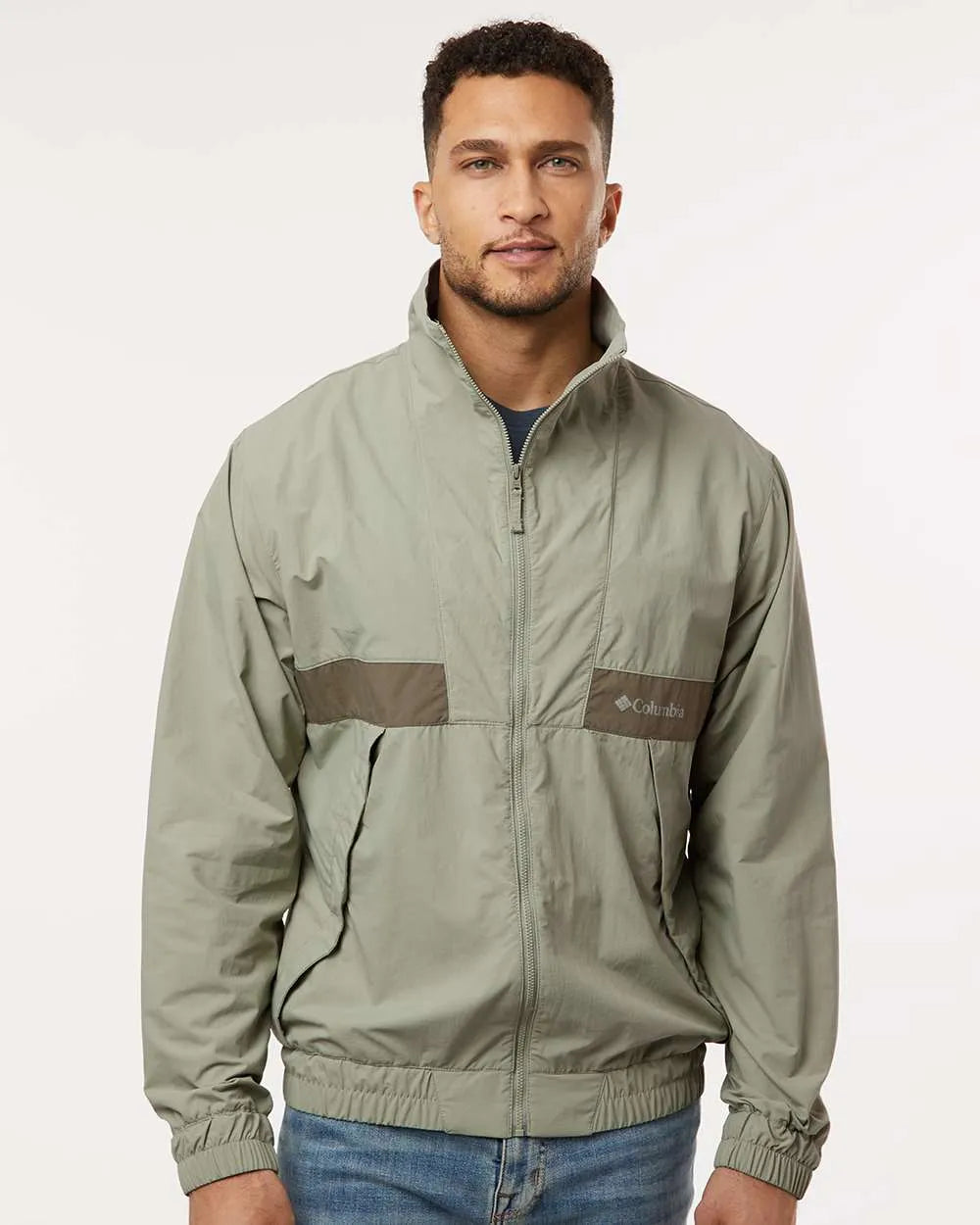 Spire Valley™ Windbreaker Safari/ Stone Green