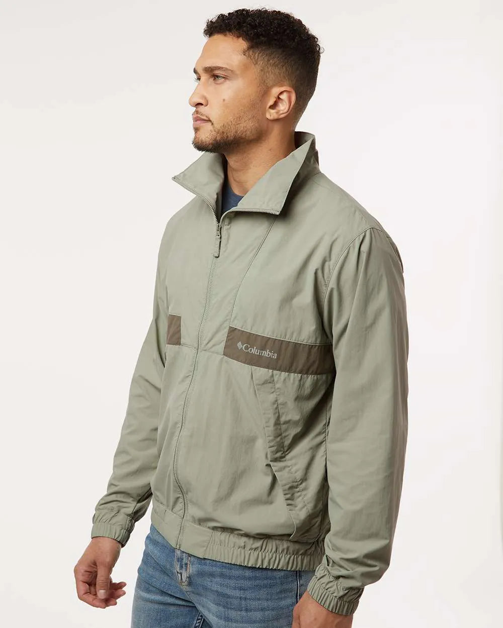 Spire Valley™ Windbreaker Safari/ Stone Green_1
