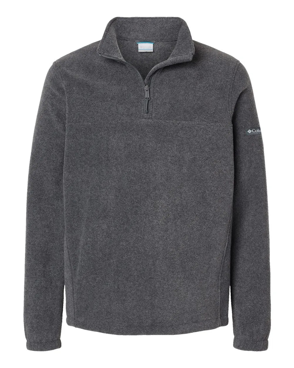 Steens Mountain™ Fleece Quarter-Zip Pullover Charcoal Heather_3