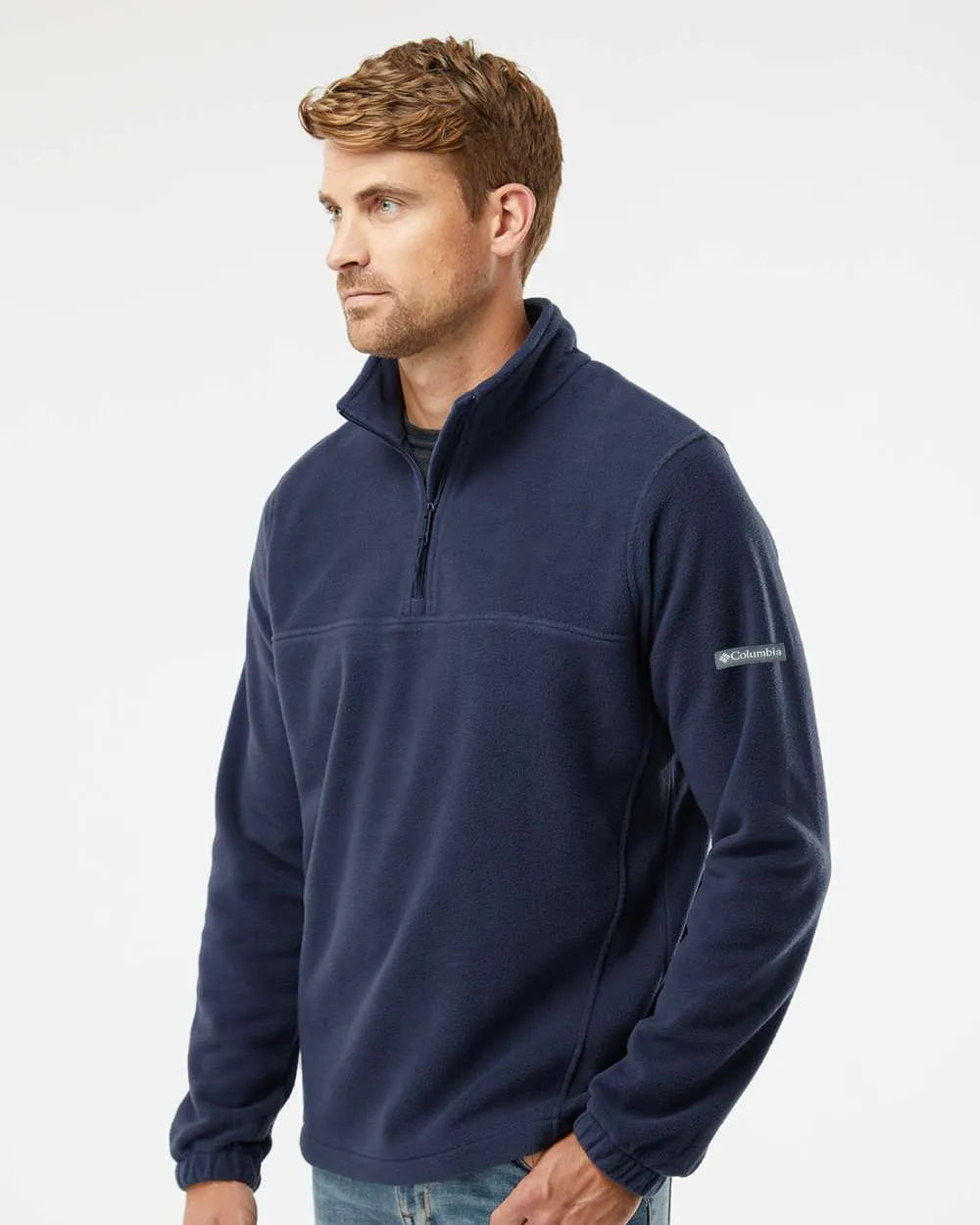 Steens Mountain™ Fleece Quarter-Zip Pullover Collegiate Navy_1