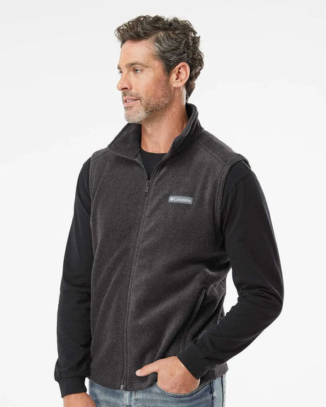 Steens Mountain™ Fleece Vest Charcoal Heather_1