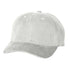 Structured Brushed Twill Cap White_1