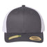 Sustainable Retro Trucker Cap Charcoal White_1