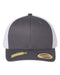 Sustainable Retro Trucker Cap Charcoal White_1