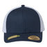 Sustainable Retro Trucker Cap Navy White_1