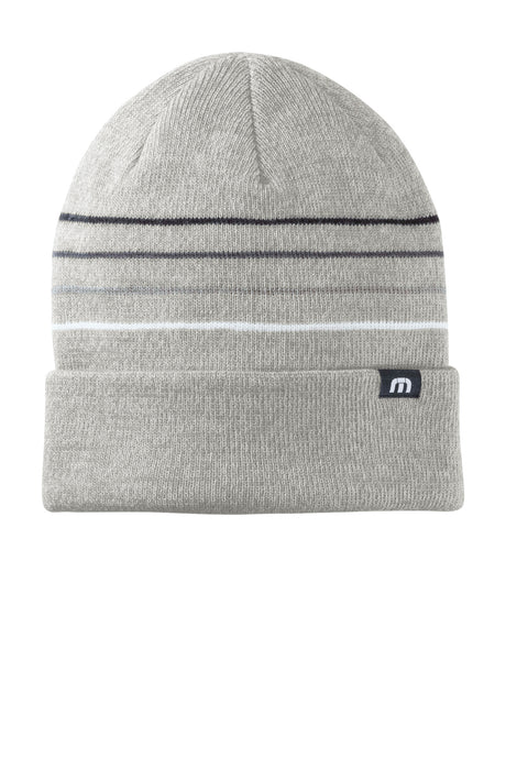 TravisMathew Striped Cuffed Beanie TM1MY393