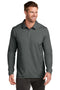 TravisMathew Oceanside Heather Long Sleeve Polo TM1MZ343