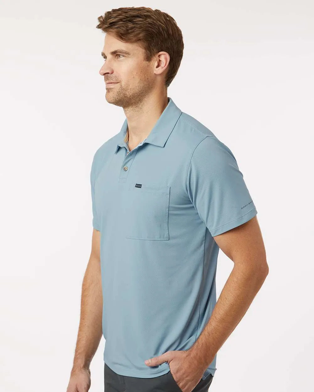 Tech Trail™ Utility Polo Ripple Blue_1
