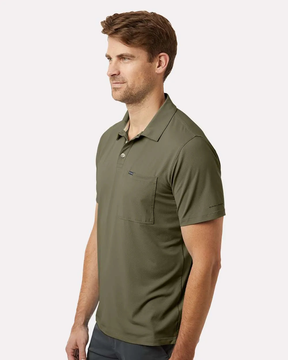 Tech Trail™ Utility Polo Stone Green_1