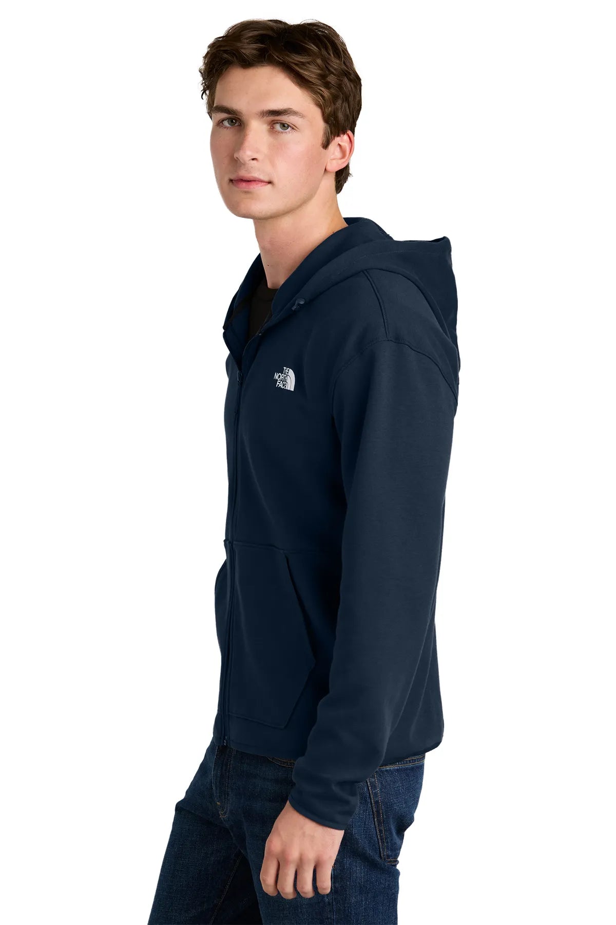 TheNorthFace_Double-KnitFull-ZipHoodieNF0A8BUS-navy