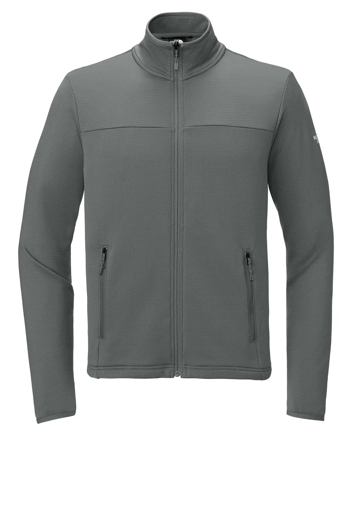 The North Face ®  Aim Full-Zip Fleece Jacket NF0A8ENK Smoked Pearl Grey_3