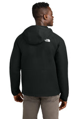 The North Face® Barr Lake Hooded Soft Shell Jacket NF0A8BUF TNF Black Heather_1