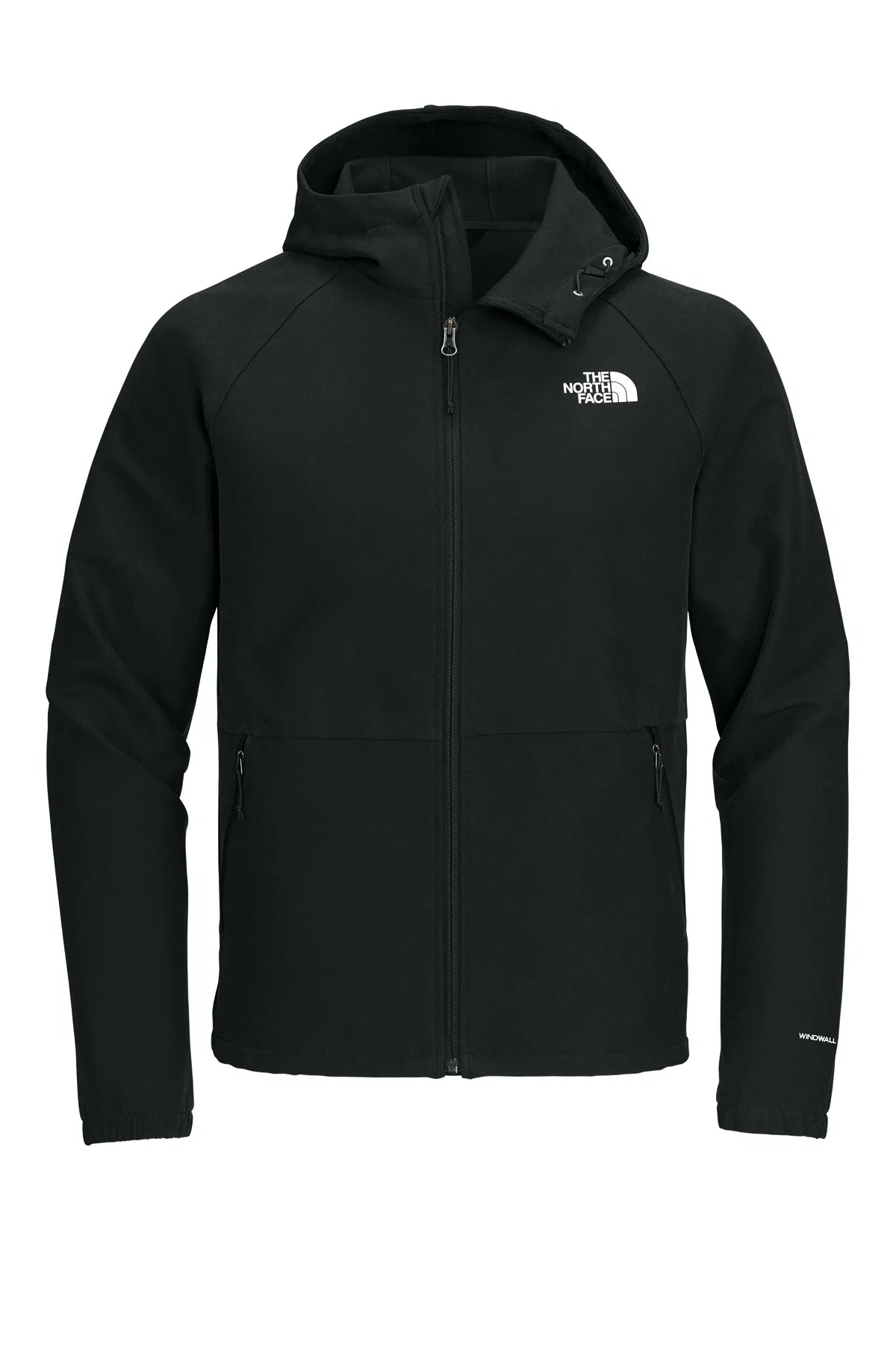 The North Face® Barr Lake Hooded Soft Shell Jacket NF0A8BUF TNF Black Heather_3
