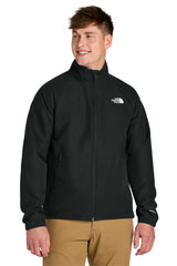 The North Face® Barr Lake Soft Shell Jacket NF0A8BUD TNF Black Heather