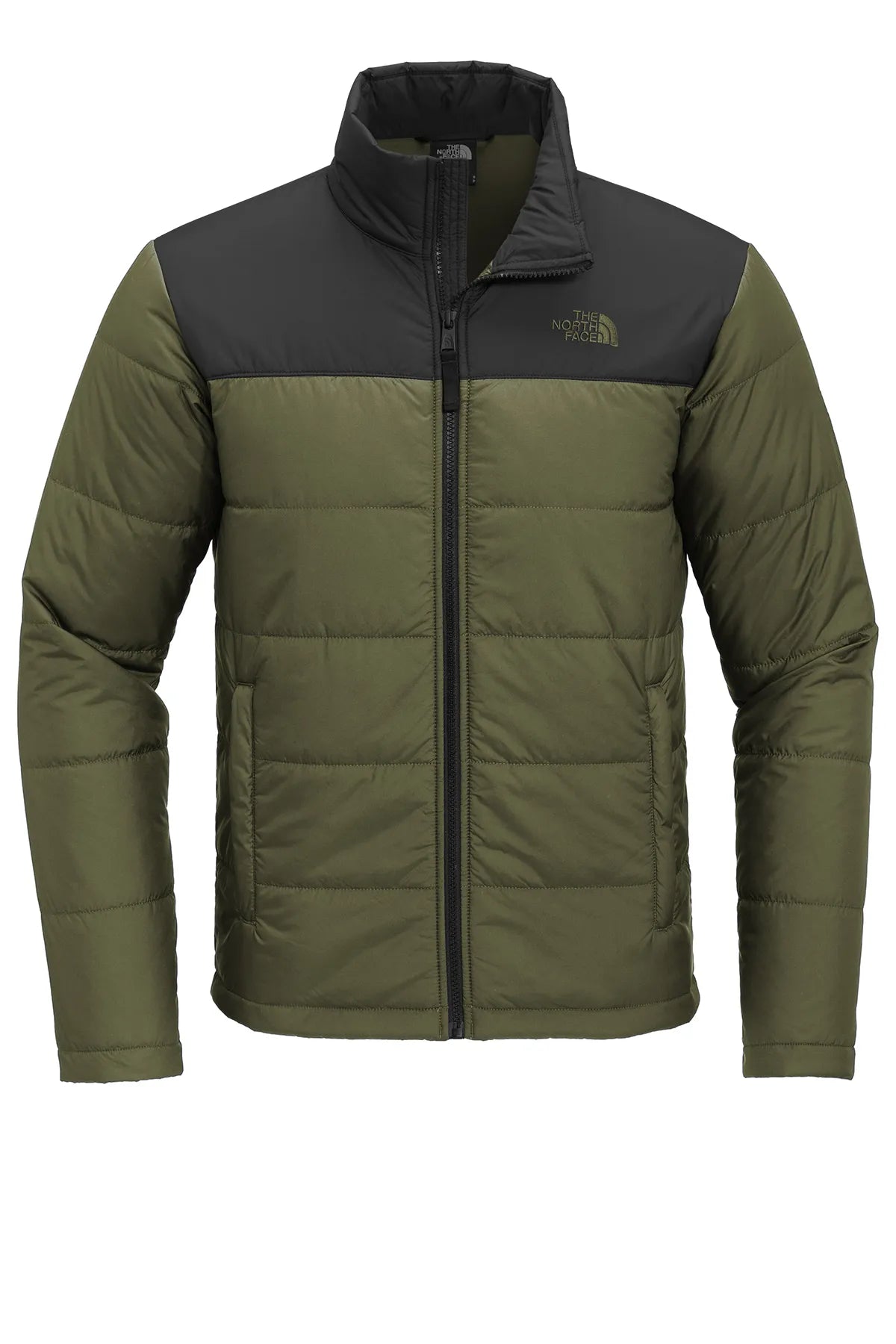 The North Face ® Chest Logo Everyday Insulated Jacket NF0A7V6J Burnt Olive Green_3