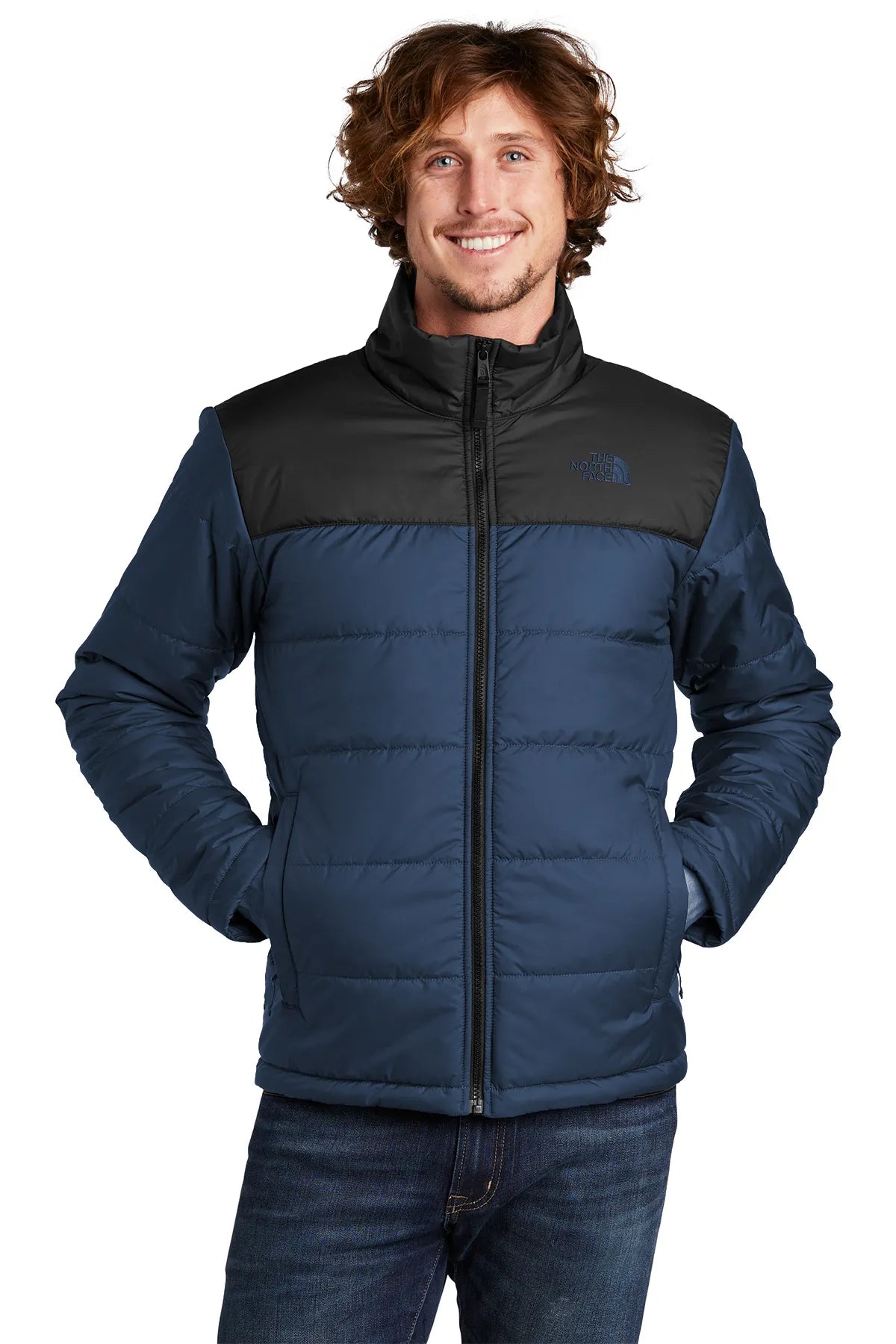 The North Face ® Chest Logo Everyday Insulated Jacket NF0A7V6J Shady Blue