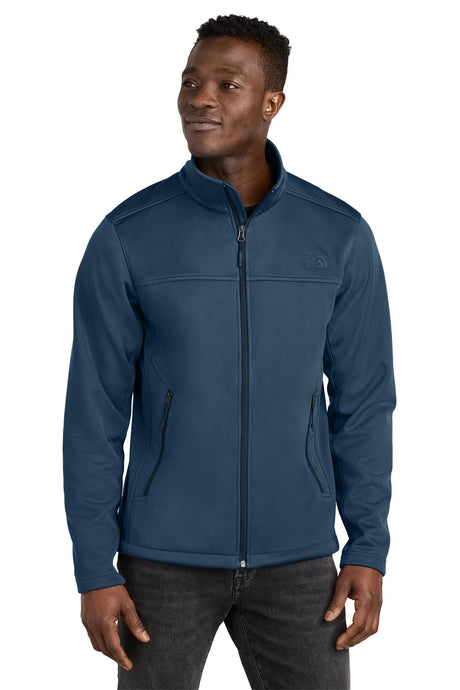 The North Face® Chest Logo Ridgewall Soft Shell Jacket NF0A88D5 Shady Blue