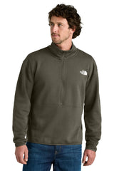 The North Face ®  Double-Knit 1/2-Zip Fleece NF0A8C5G New Taupe Green