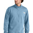 The North Face ®  Double-Knit 1/2-Zip Fleece NF0A8C5G Steel Blue