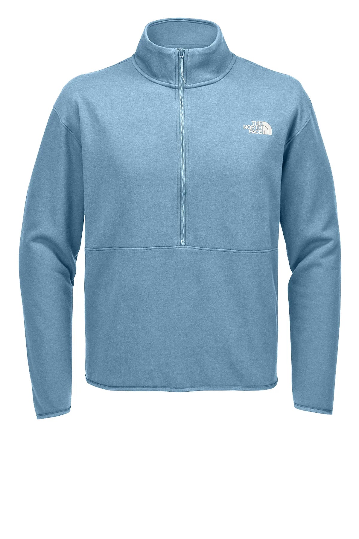 The North Face ®  Double-Knit 1/2-Zip Fleece NF0A8C5G Steel Blue_3