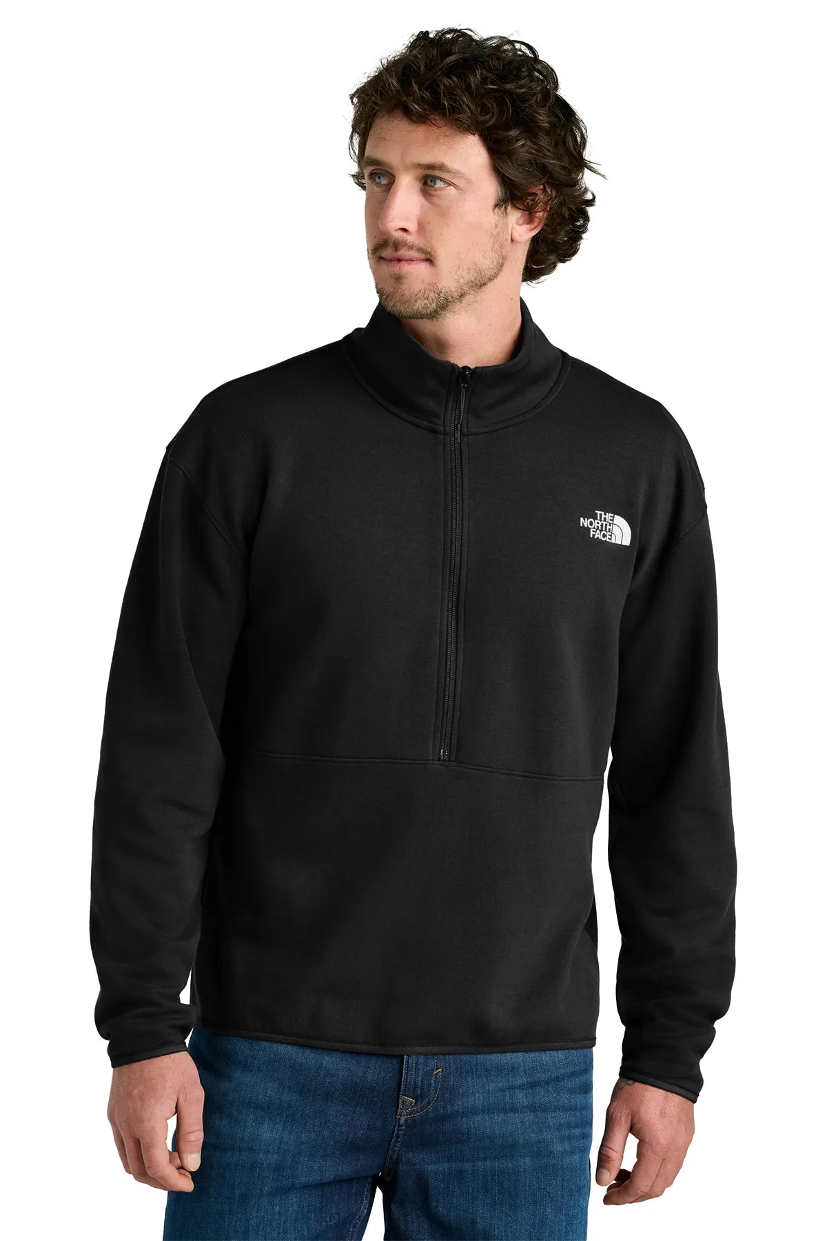 The North Face ®  Double-Knit 1/2-Zip Fleece NF0A8C5G TNF Black