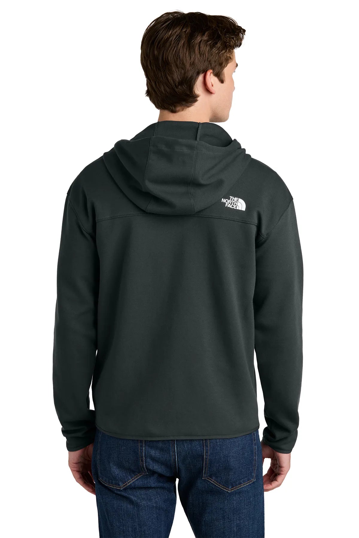The North Face® Double-Knit Full-Zip Hoodie NF0A8BUS Asphalt Grey_1