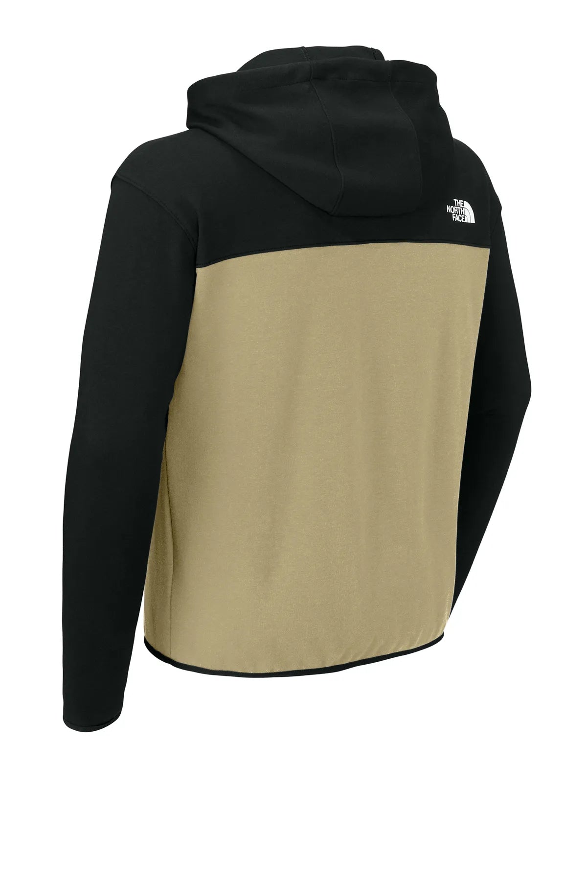The North Face® Double-Knit Full-Zip Hoodie NF0A8BUS Khaki Stone/ TNF Black_4