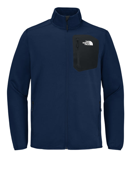 The North Face ®  Dove Creek Full-Zip Fleece Jacket NF0A8FQN Lunar Blue