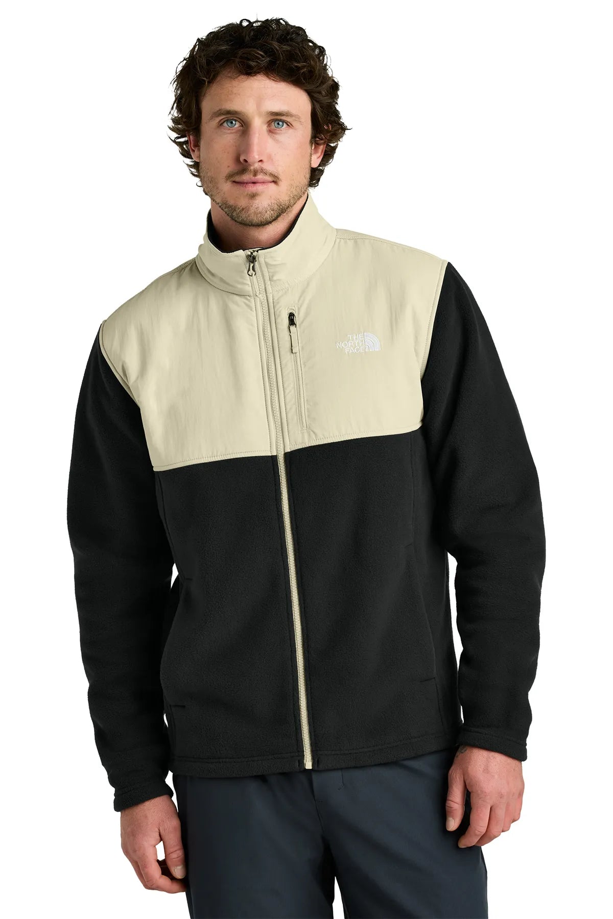 The North Face ®  Highest Peak Full-Zip Fleece Jacket NF0A8BUQ TNF Black/ Gravel