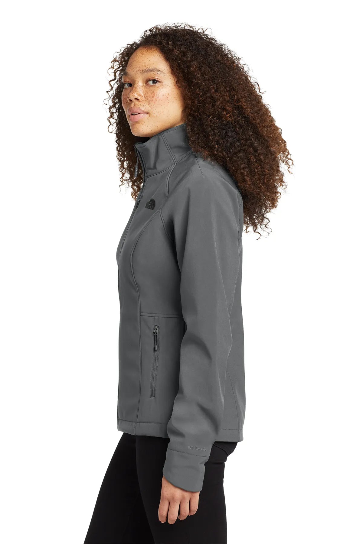 The North Face ® Ladies Apex Barrier Soft Shell Jacket. NF0A3LGU Asphalt Grey_2