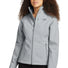 The North Face ® Ladies Apex Barrier Soft Shell Jacket. NF0A3LGU TNF Light Grey Heather