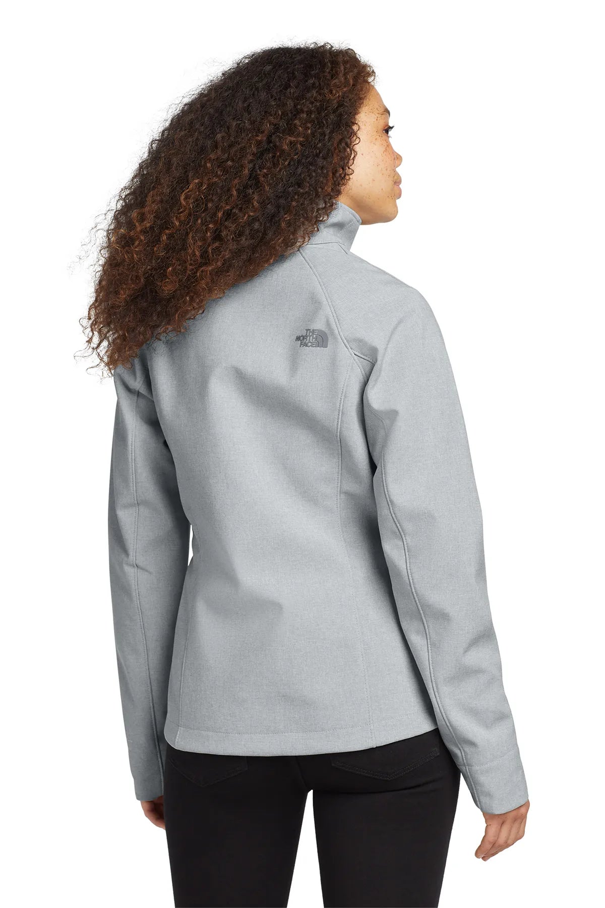The North Face ® Ladies Apex Barrier Soft Shell Jacket. NF0A3LGU TNF Light Grey Heather_1
