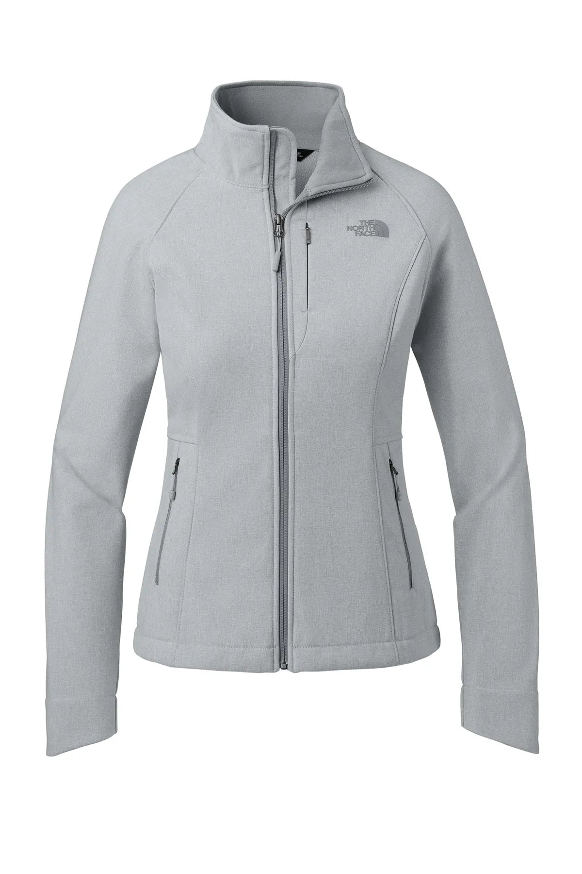 The North Face ® Ladies Apex Barrier Soft Shell Jacket. NF0A3LGU TNF Light Grey Heather_3