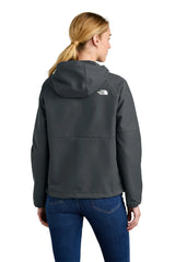 The North Face® Ladies Barr Lake Hooded Soft Shell Jacket NF0A8BUE  Asphalt Grey Dark Heather_1