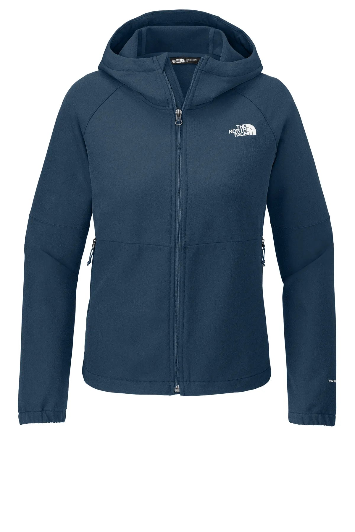 The North Face® Ladies Barr Lake Hooded Soft Shell Jacket NF0A8BUE Shady Blue Dark Heather_3