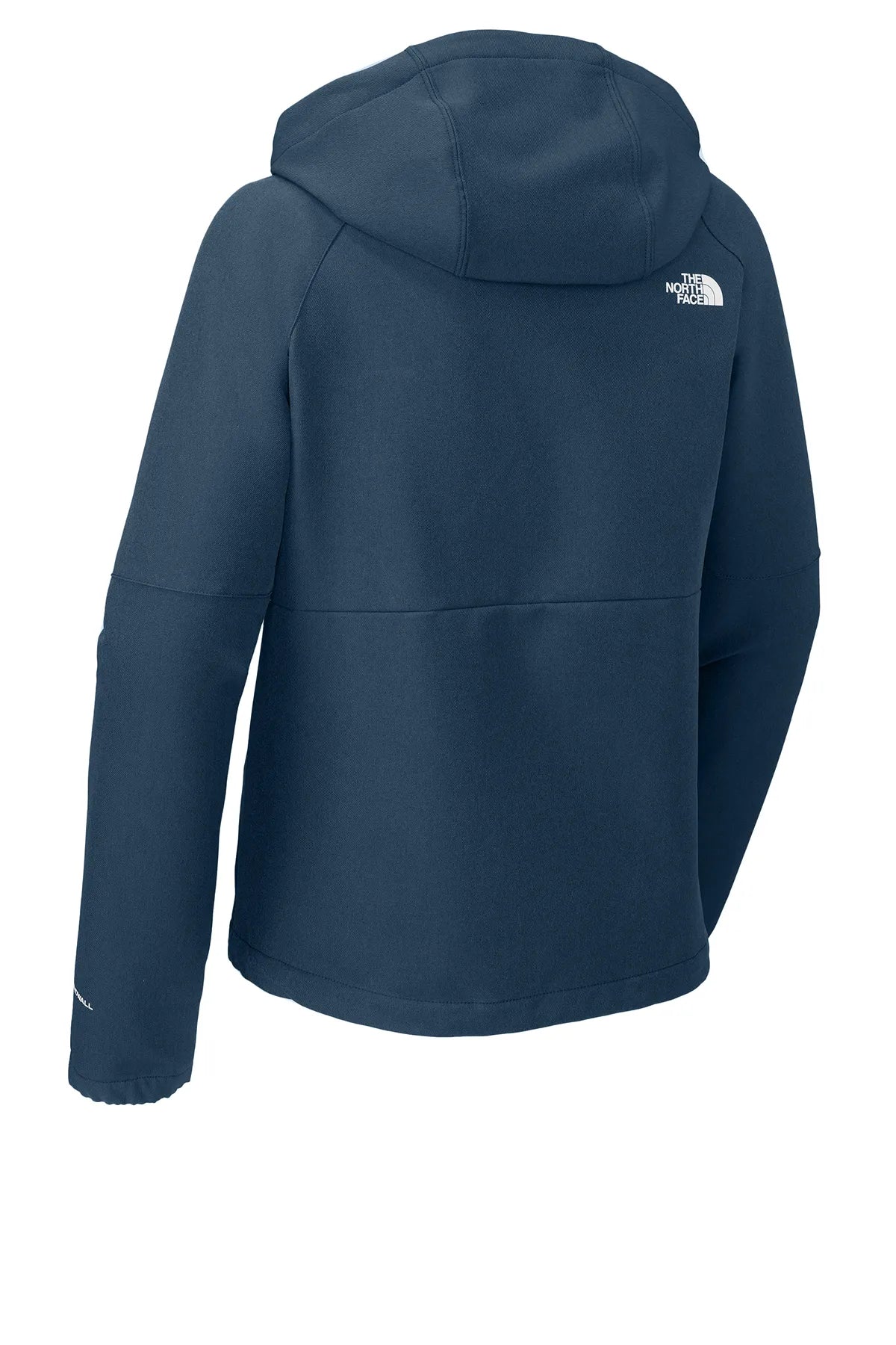 The North Face® Ladies Barr Lake Hooded Soft Shell Jacket NF0A8BUE Shady Blue Dark Heather_4