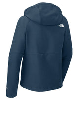 The North Face® Ladies Barr Lake Hooded Soft Shell Jacket NF0A8BUE Shady Blue Dark Heather_4