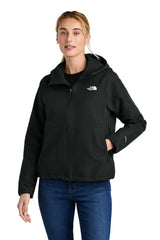 The North Face® Ladies Barr Lake Hooded Soft Shell Jacket NF0A8BUE  TNF Black Heather
