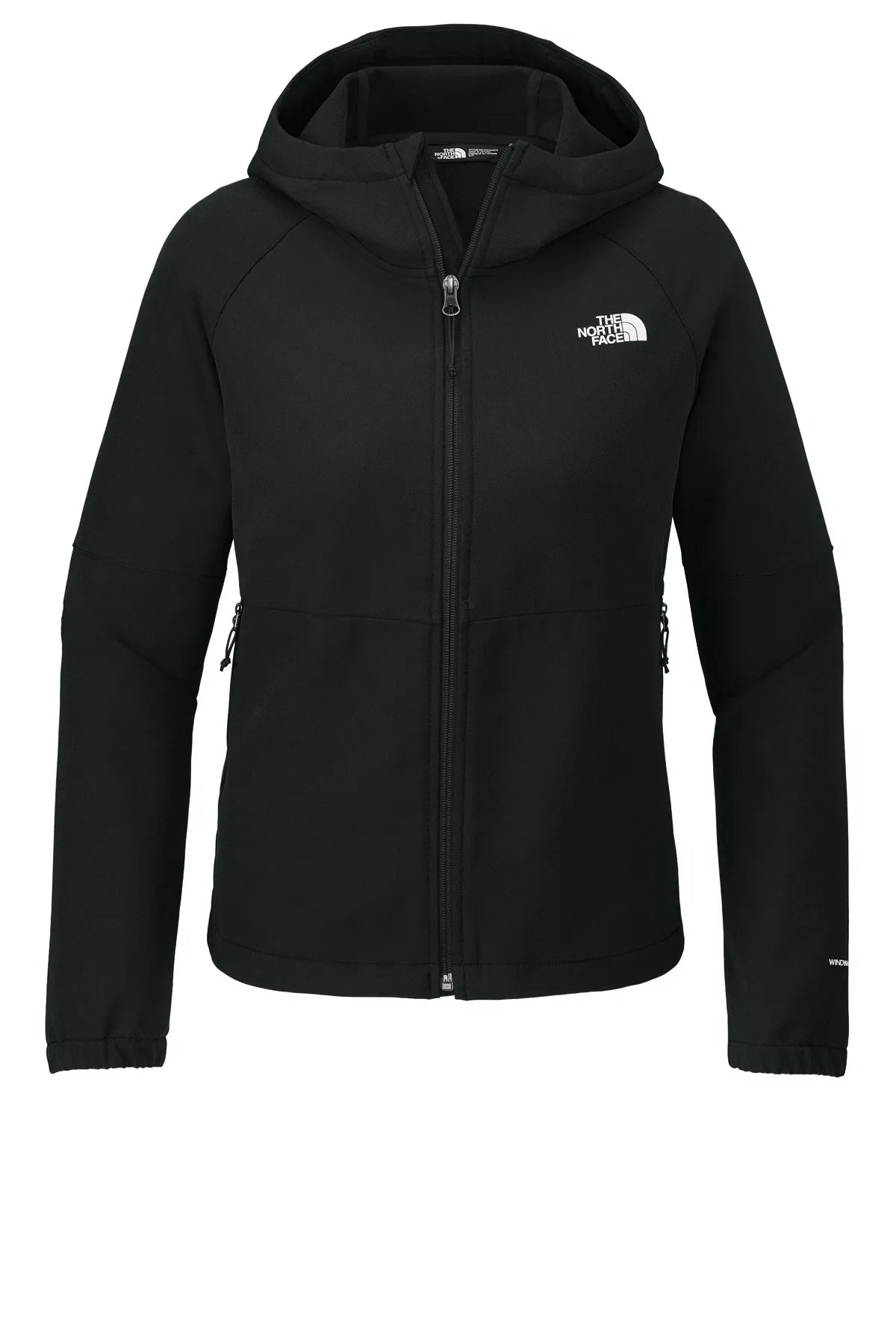 The North Face® Ladies Barr Lake Hooded Soft Shell Jacket NF0A8BUE  TNF Black Heather_3