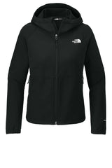 The North Face® Ladies Barr Lake Hooded Soft Shell Jacket NF0A8BUE  TNF Black Heather_3