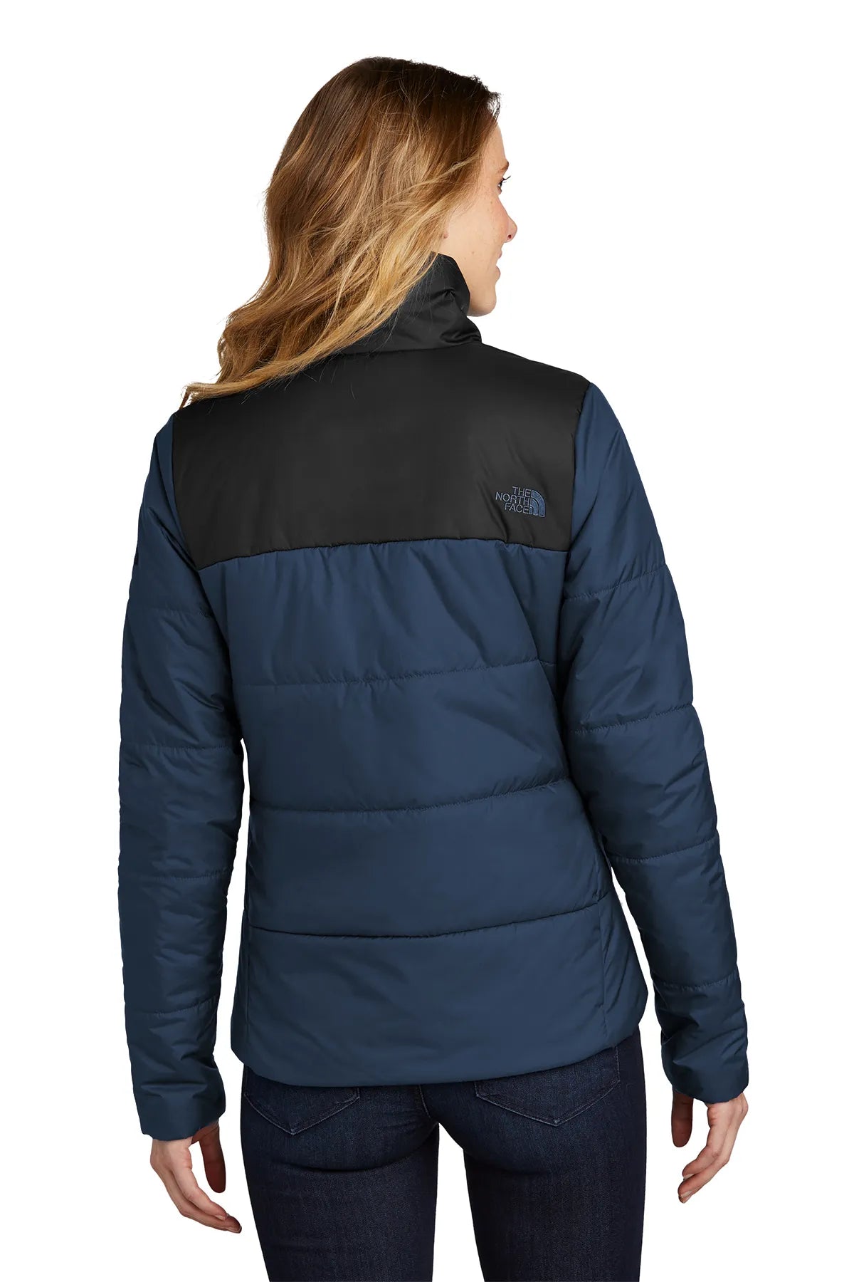 The North Face ® Ladies Chest Logo Everyday Insulated Jacket NF0A7V6K Shady Blue_1
