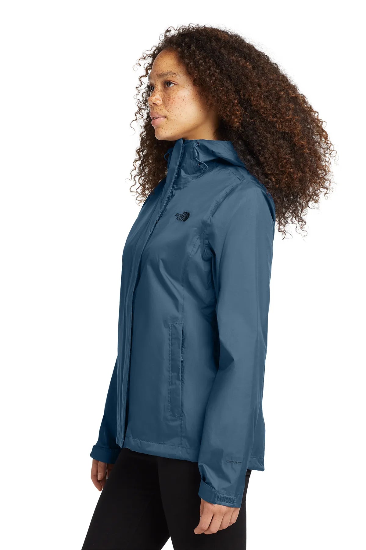 The North Face ® Ladies DryVent™ Rain Jacket. NF0A3LH5 Shady Blue_2
