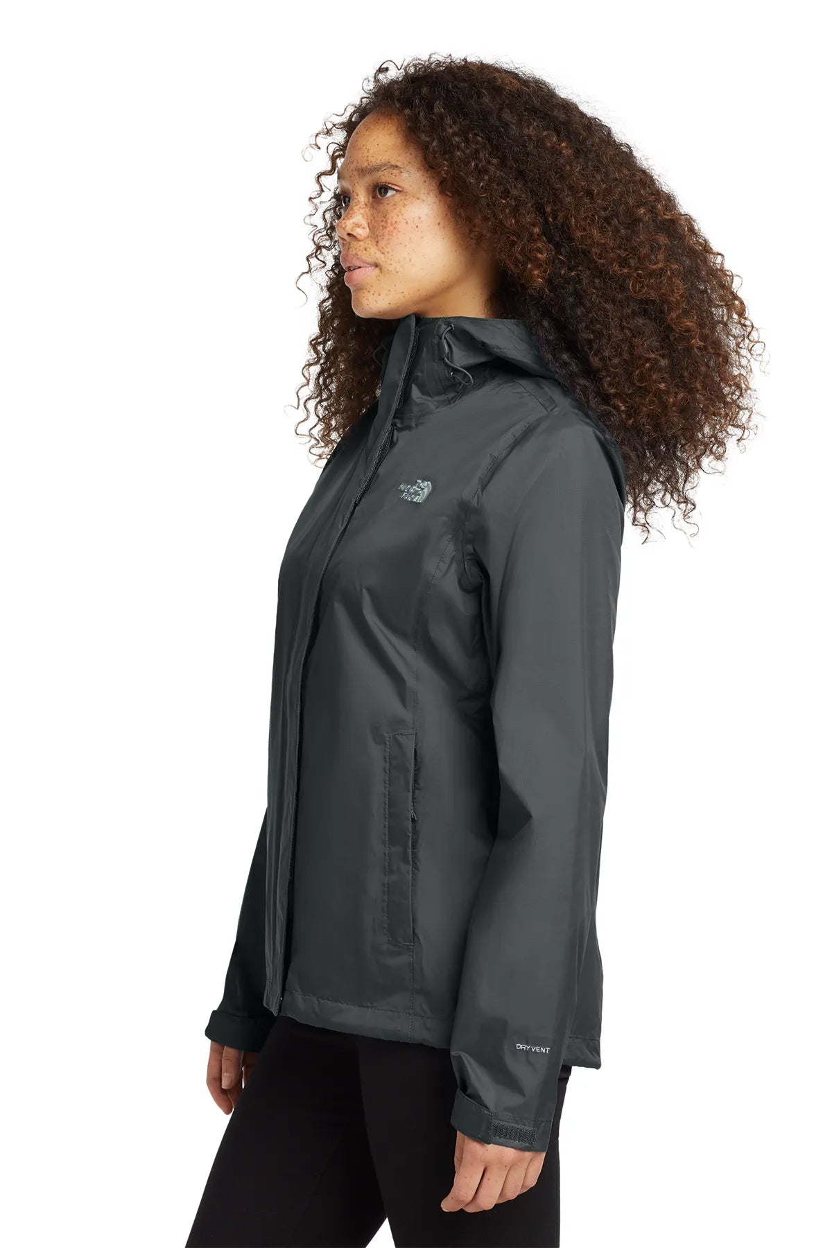 The North Face ® Ladies DryVent™ Rain Jacket. NF0A3LH5 TNF Black_2