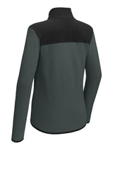 The North Face® Ladies Glacier Full-Zip Fleece Jacket NF0A7V4K Asphalt Grey/ TNF Black_4