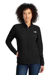 The North Face® Ladies Glacier Full-Zip Fleece Jacket NF0A7V4K TNF Black
