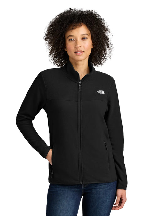 The North Face® Ladies Glacier Full-Zip Fleece Jacket NF0A7V4K TNF Black