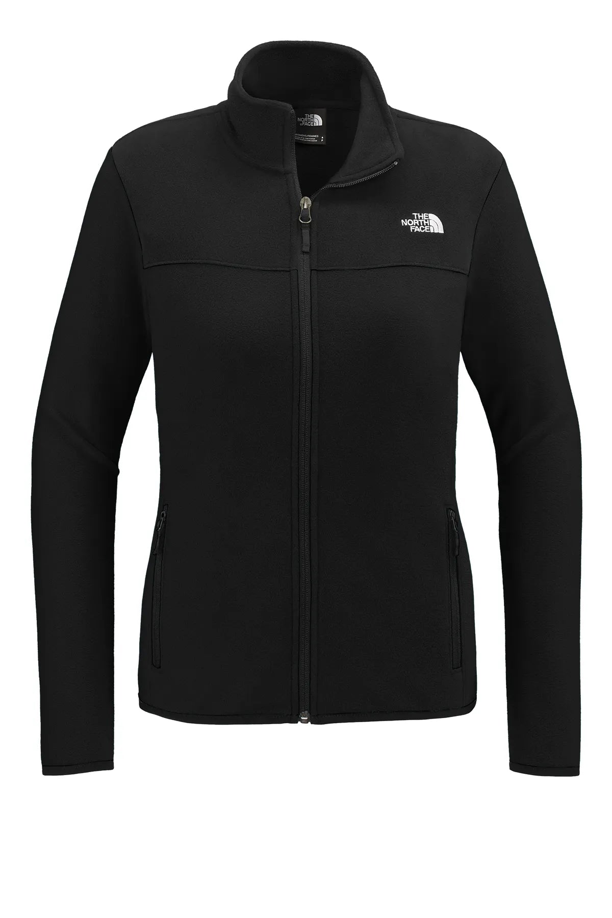 The North Face® Ladies Glacier Full-Zip Fleece Jacket NF0A7V4K TNF Black_3