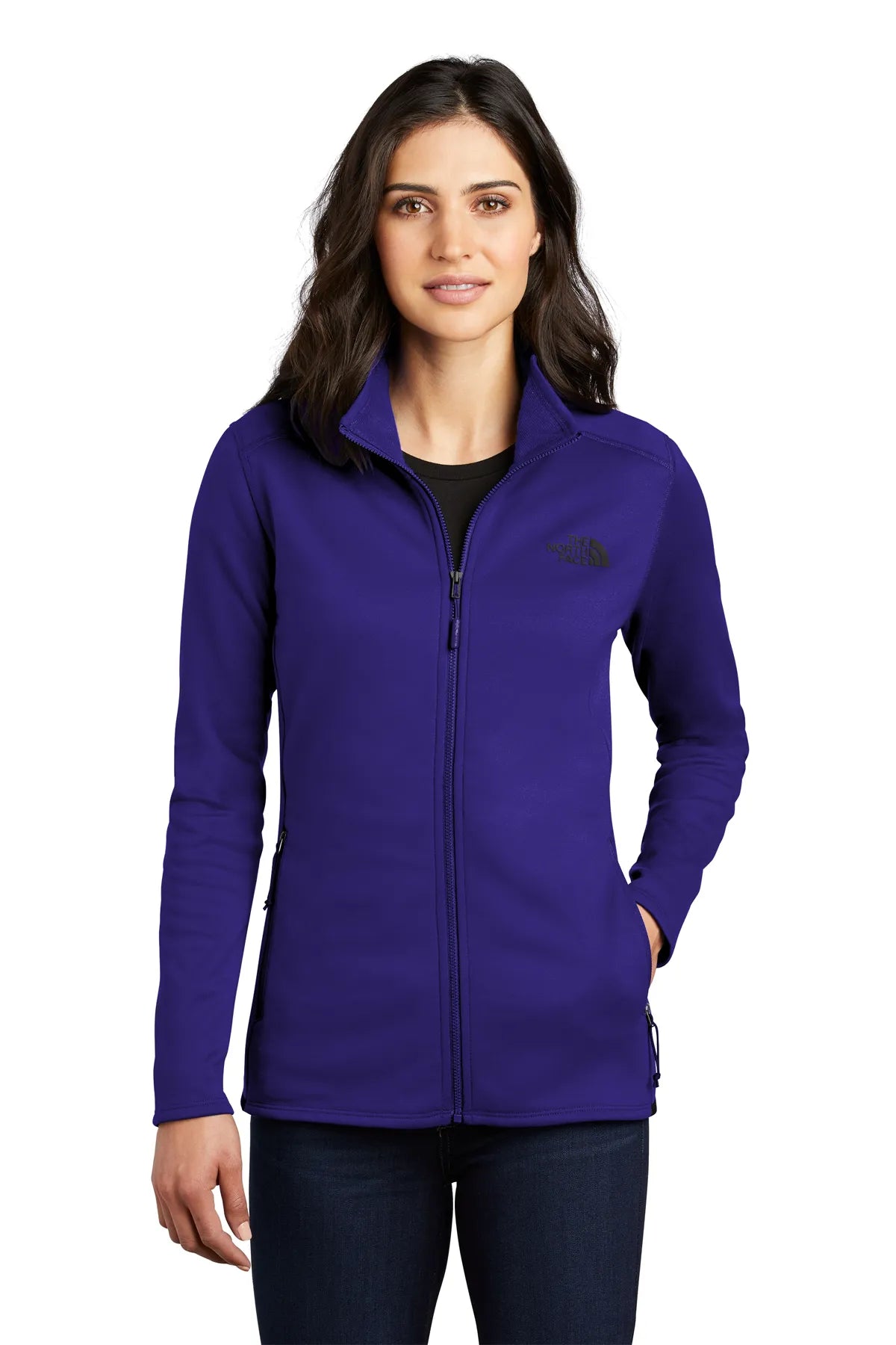 The North Face ® Ladies Skyline Full-Zip Fleece Jacket NF0A7V62 Lapis Blue