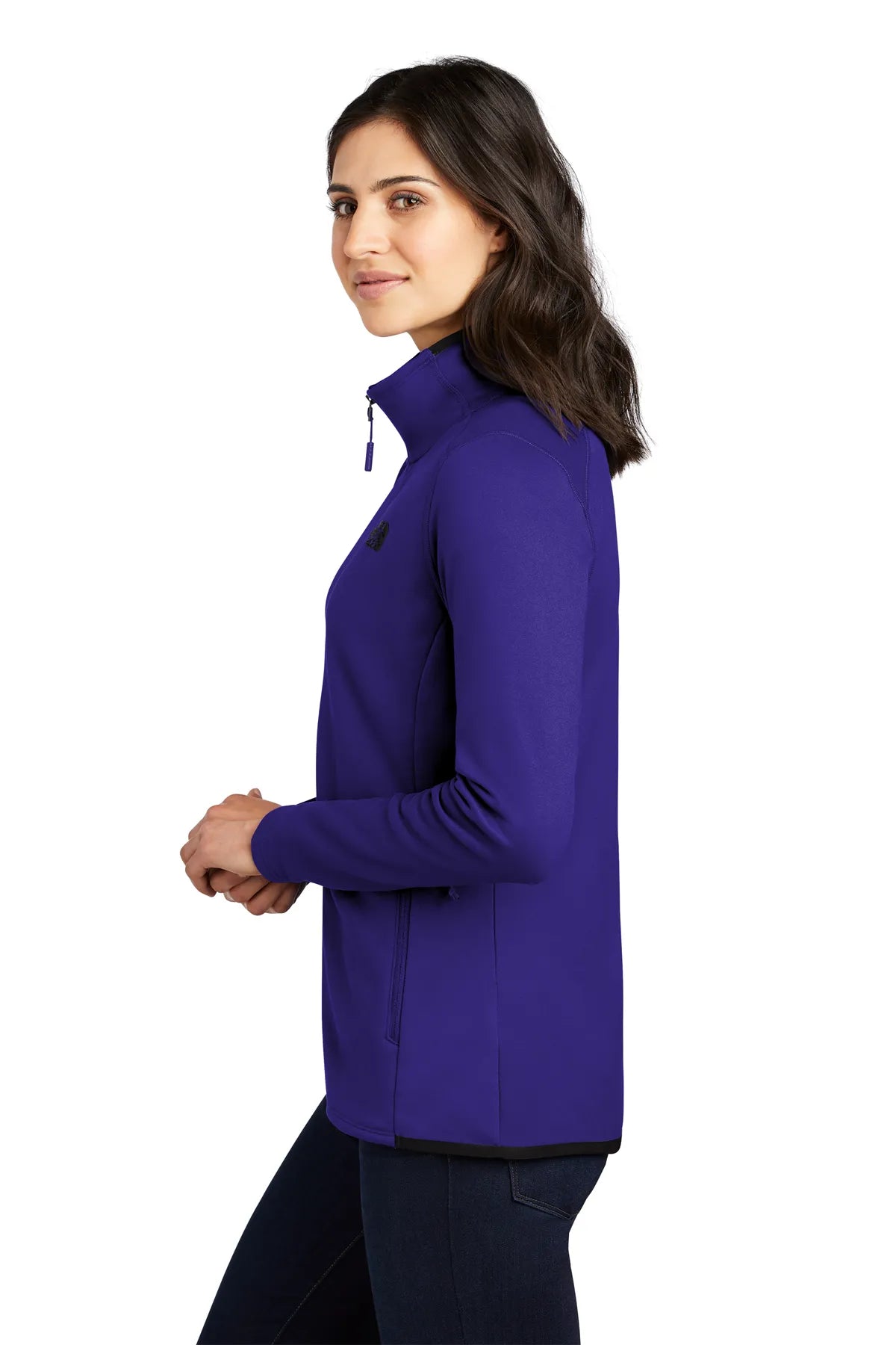 The North Face ® Ladies Skyline Full-Zip Fleece Jacket NF0A7V62 Lapis Blue_2